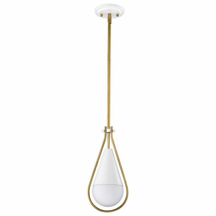 NUVO ADMIRAL 1 LIGHT 6" PENDANT