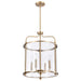 NUVO YORKTOWN 4 LIGHT PENDANT