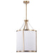 NUVO EASTON 3 LIGHT PENDANT