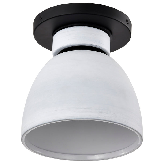 COLLINS 8" CERAMIC FLUSH MOUNT