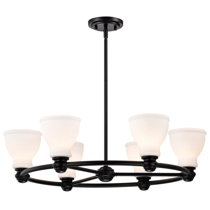 RUSSEL 6 LIGHT CHANDELIER