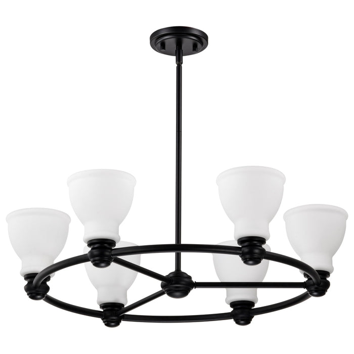 RUSSEL 6 LIGHT CHANDELIER