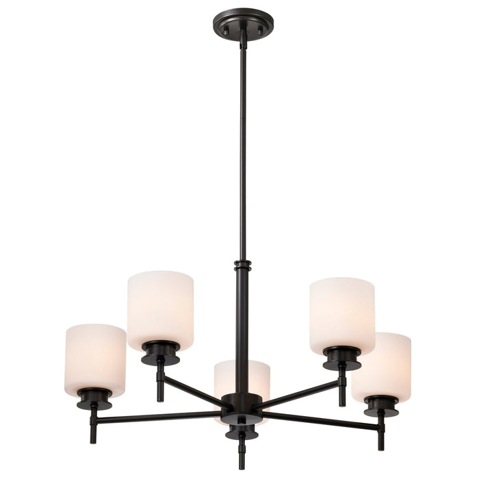 WARREN 28" 5 LIGHT CHANDELIER