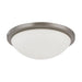 NUVO LED BUTTON BN 13" FLUSH 62-1043