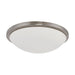 NUVO LED BUTTON BN 17" FLUSH 62-1044