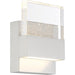 NUVO ELLUSION LED SMALL WALL SCONCE