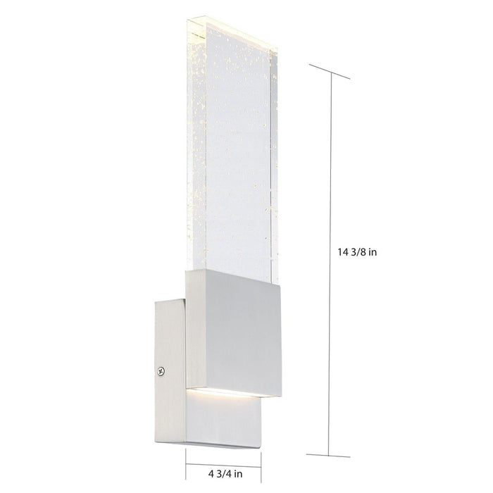 NUVO ELLUSION LED LARGE WALL SCONCE