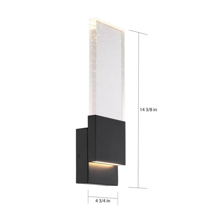 NUVO ELLUSION LED LARGE WALL SCONCE