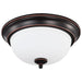 NUVO LED 19W 13" FLUSH MOUNT 3000K