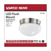 NUVO LED 12W 7" LED FLUSH 3000K 62-1564