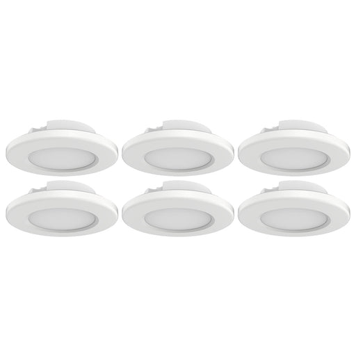 NUVO 6-PACK 4" LED SURFACE MOUNT WHITE 62-1590