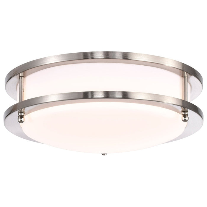 NUVO LED GLAMOUR BN 10" FLUSH 62-1635