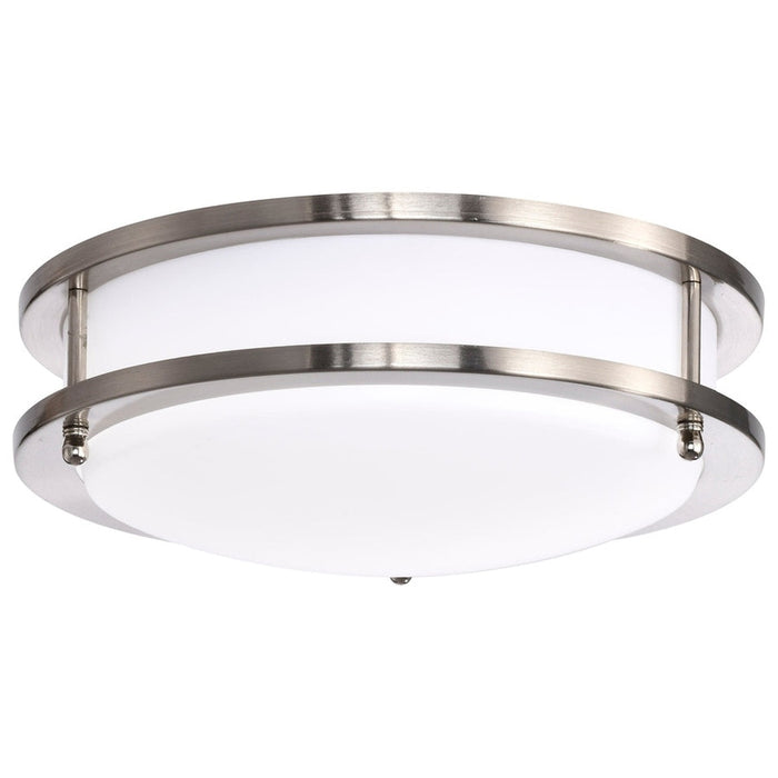 NUVO LED GLAMOUR BN 10" FLUSH 62-1635