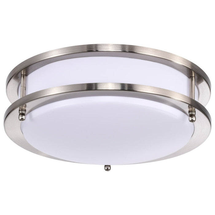 NUVO LED GLAMOUR BN 10" FLUSH 62-1635