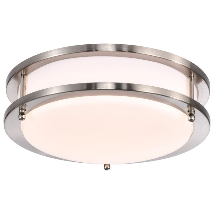 NUVO LED GLAMOUR BN 10" FLUSH 62-1635