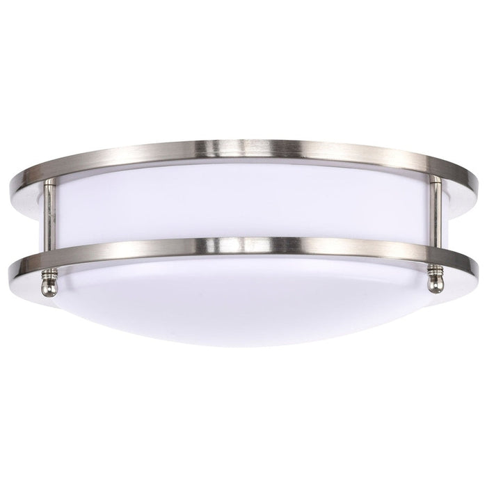 NUVO LED GLAMOUR BN 10" FLUSH 62-1635