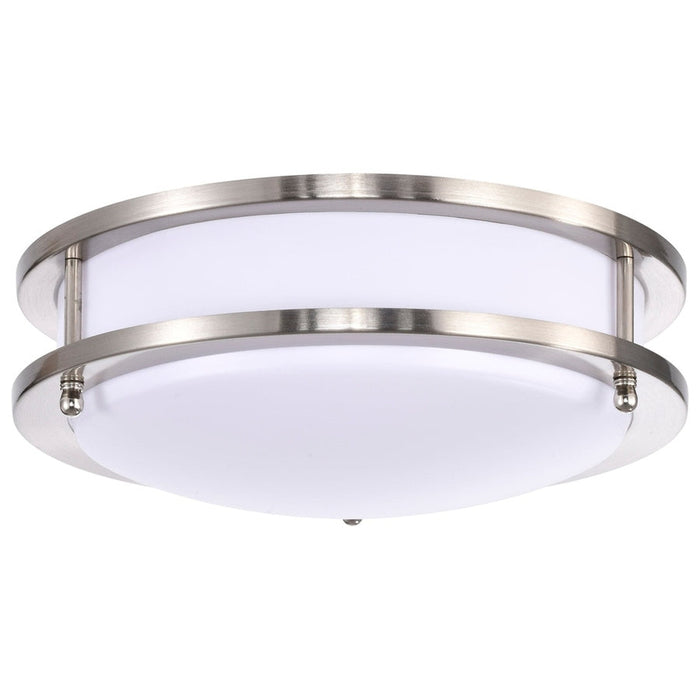 NUVO LED GLAMOUR BN 10" FLUSH 62-1635