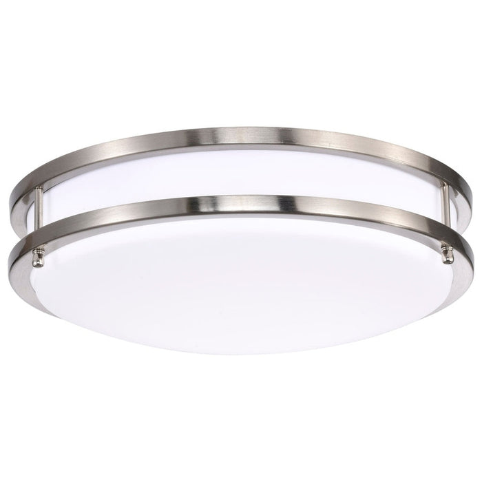 NUVO LED GLAMOUR BN 14" FLUSH 62-1636