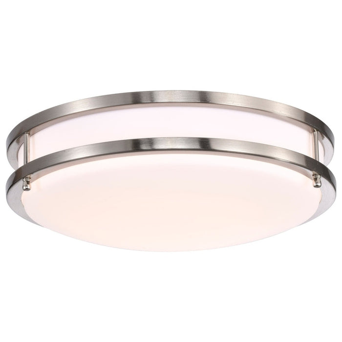 NUVO LED GLAMOUR BN 14" FLUSH 62-1636