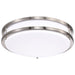 NUVO LED GLAMOUR BN 14" FLUSH 62-1636