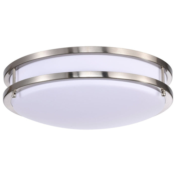 NUVO LED GLAMOUR BN 14" FLUSH 62-1636