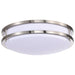 NUVO LED GLAMOUR BN 14" FLUSH 62-1636