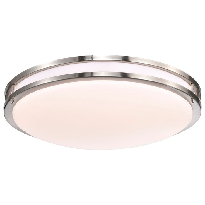 NUVO LED GLAMOUR BN 24" FLUSH 62-1638