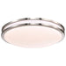 NUVO LED GLAMOUR BN 24" FLUSH 62-1638