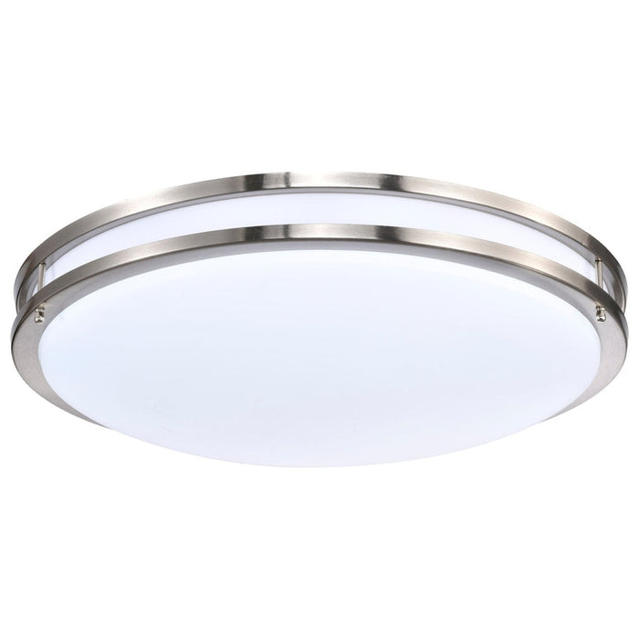 NUVO LED GLAMOUR BN 24" FLUSH 62-1638