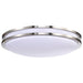 NUVO LED GLAMOUR BN 24" FLUSH 62-1638