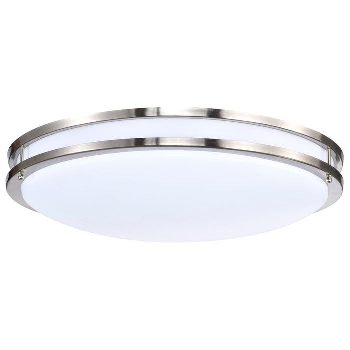 NUVO LED GLAMOUR BN 24" FLUSH 62-1638