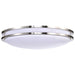 NUVO LED GLAMOUR BN 24" FLUSH 62-1638