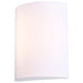 NUVO LED CRISPO WHITE WALL SCONCE 62-1646