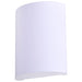 NUVO LED CRISPO WHITE WALL SCONCE 62-1646