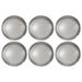 NUVO 7" LED DISK LIGHT BRUSHED NICKEL 12W - 6 PACK 62-1662