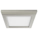 NUVO BLINK 9W LED 5" SQ BR. NICKEL 62-1707