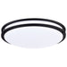 NUVO LED GLAMOUR BL 24" FLUSH 62-1738