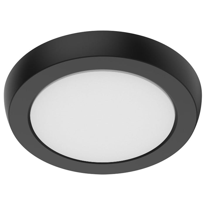 NUVO BLINK 8W LED 5" ROUND BLACK 62-1901