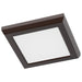 NUVO BLINK 8W LED 5" SQUARE BRONZE 62-1906