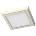 NUVO BLINK 8W LED 5" SQ BR. NICKEL 62-1907