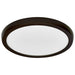 NUVO BLINK 11W LED 9" ROUND BRONZE 62-1922