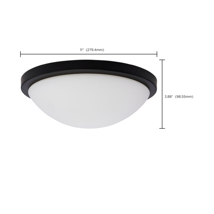 LED BUTTON BL 11" FLUSH