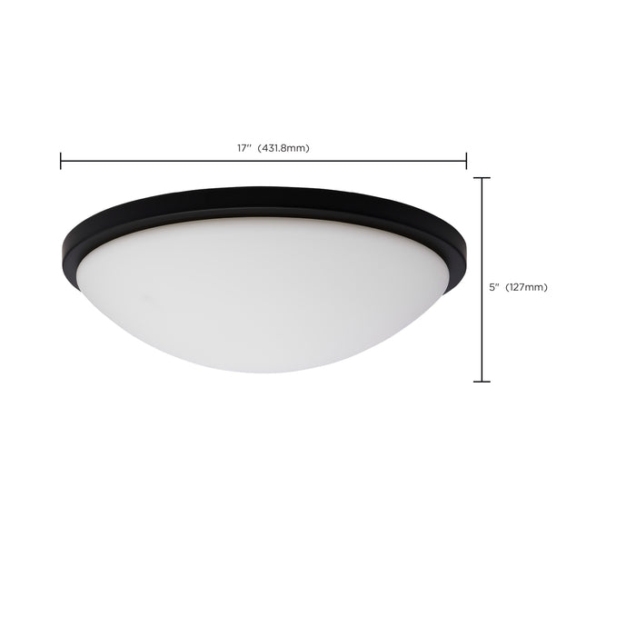 LED BUTTON BL 17" FLUSH