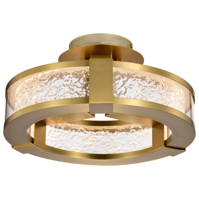 DARROW 13" LED SEMI FLUSH