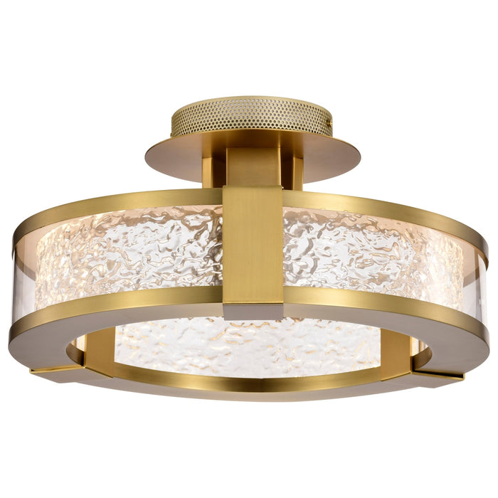 DARROW 13" LED SEMI FLUSH