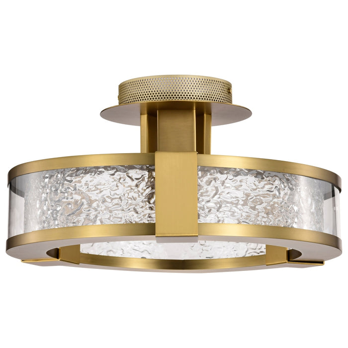 DARROW 13" LED SEMI FLUSH