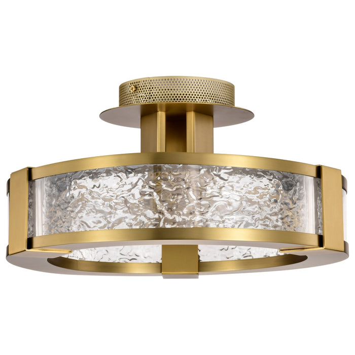 DARROW 13" LED SEMI FLUSH