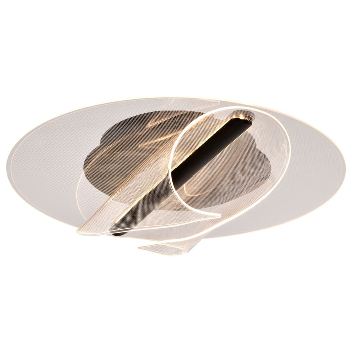 GENEVA 18" LED FLUSH MOUNT