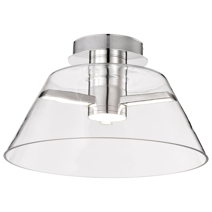 EDMOND 17" LED SEMI FLUSH