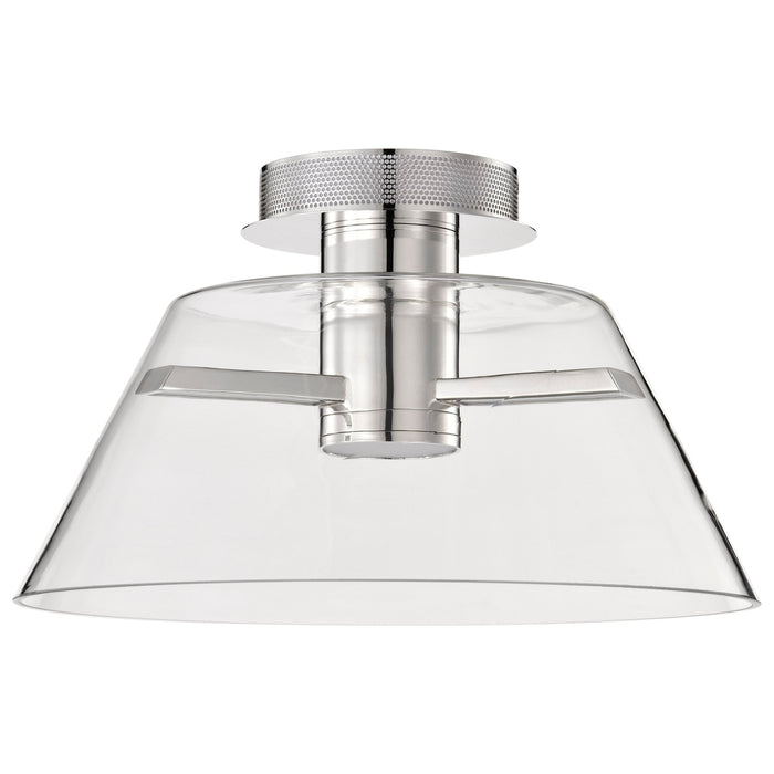 EDMOND 17" LED SEMI FLUSH